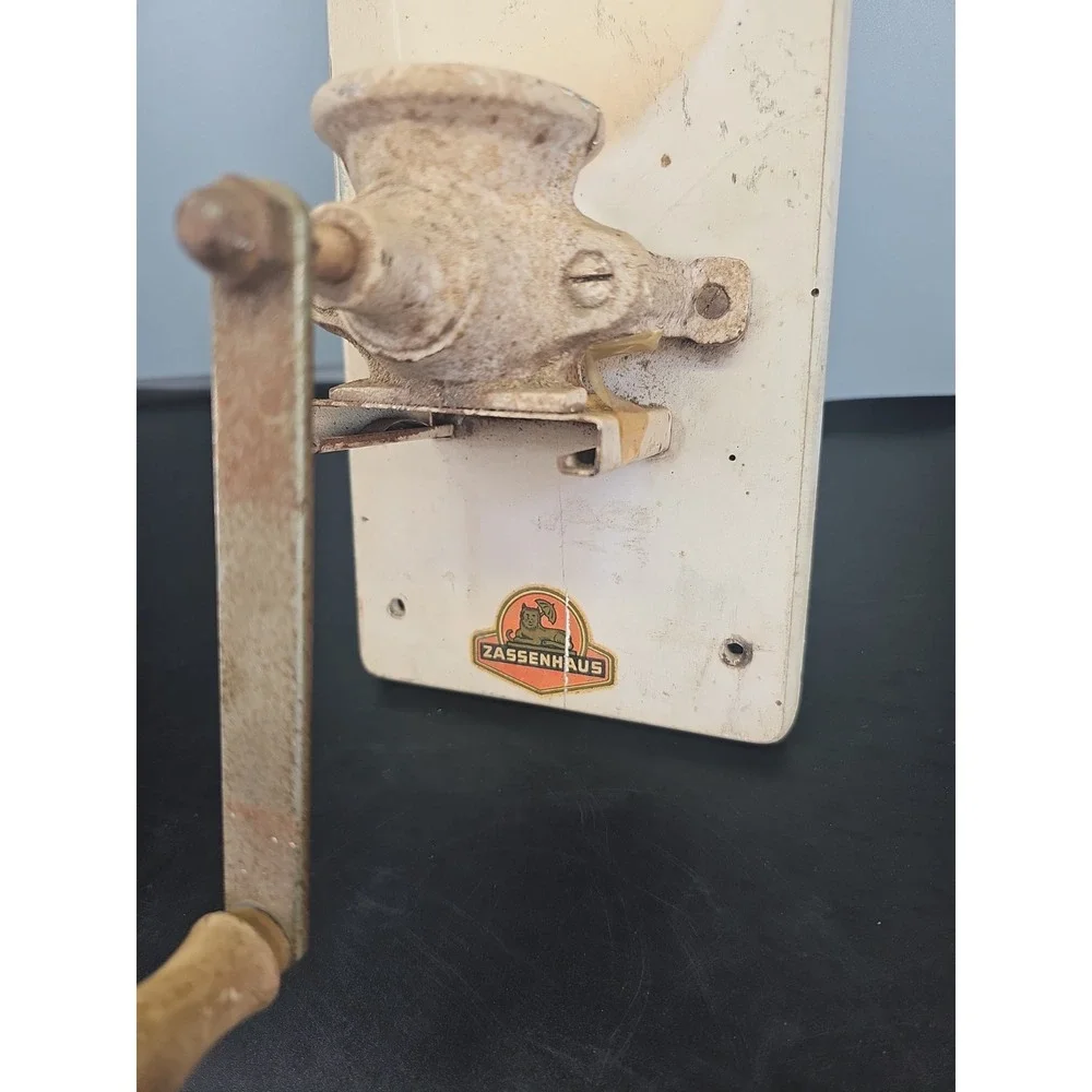 Vintage Zassenhaus Coffee Grinder Wall Mount 1950s